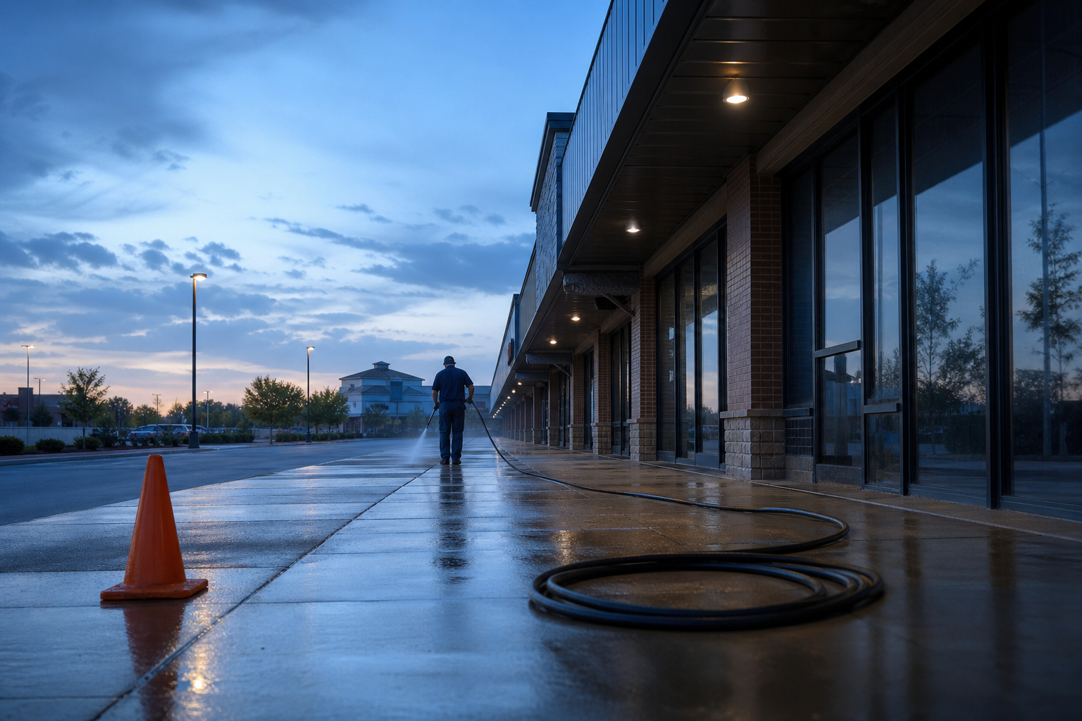Commercial Pressure Washing in Overland Park, KS