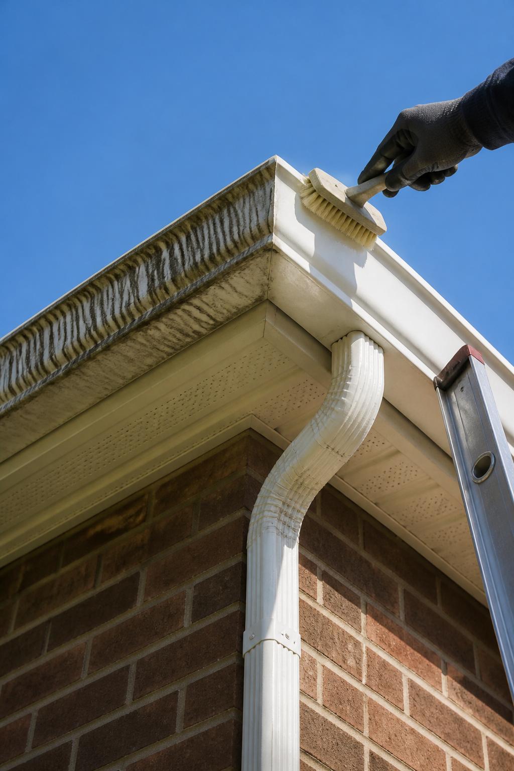 Gutter Cleaning & Brightening in Overland Park, KS